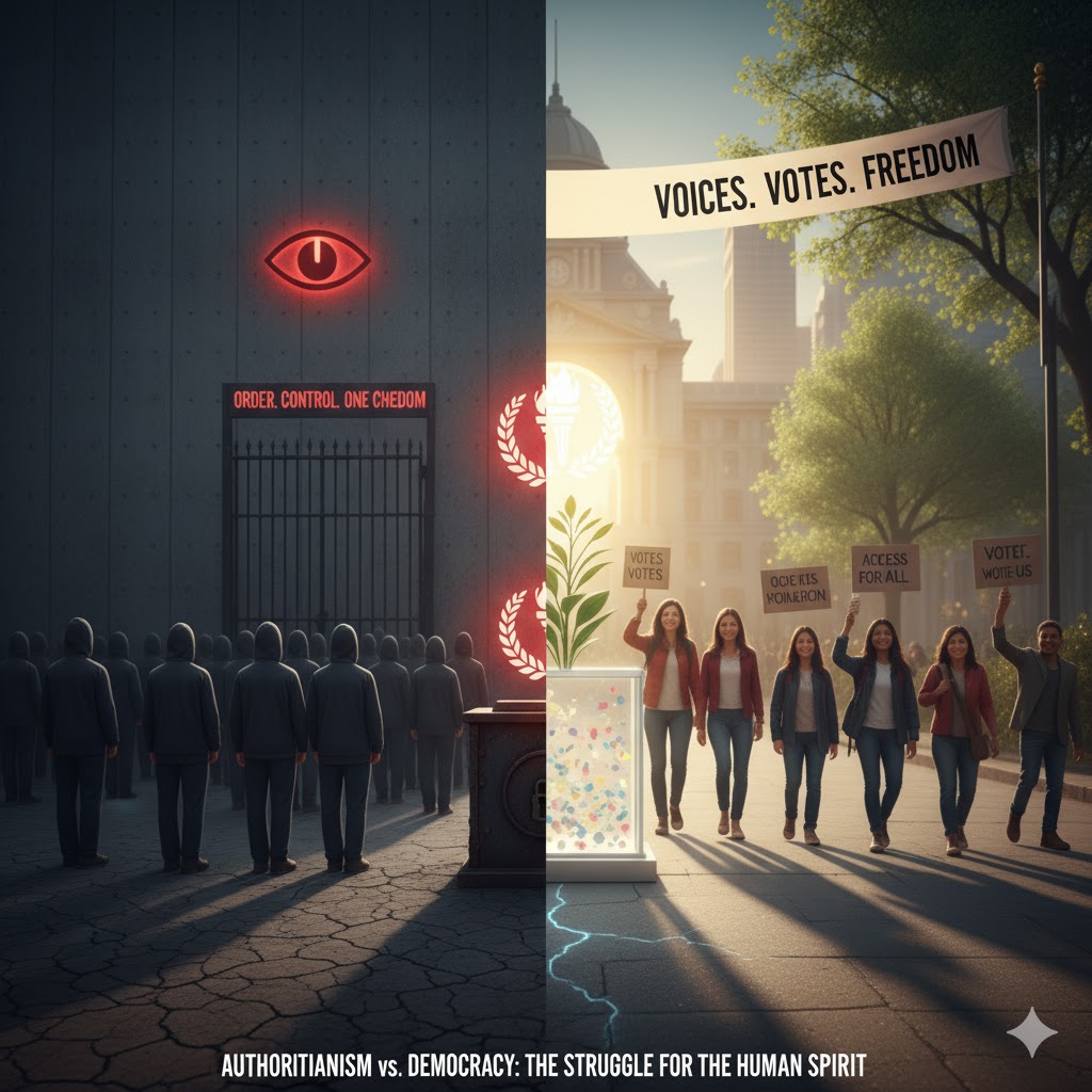 Authoritarianism and Democracy